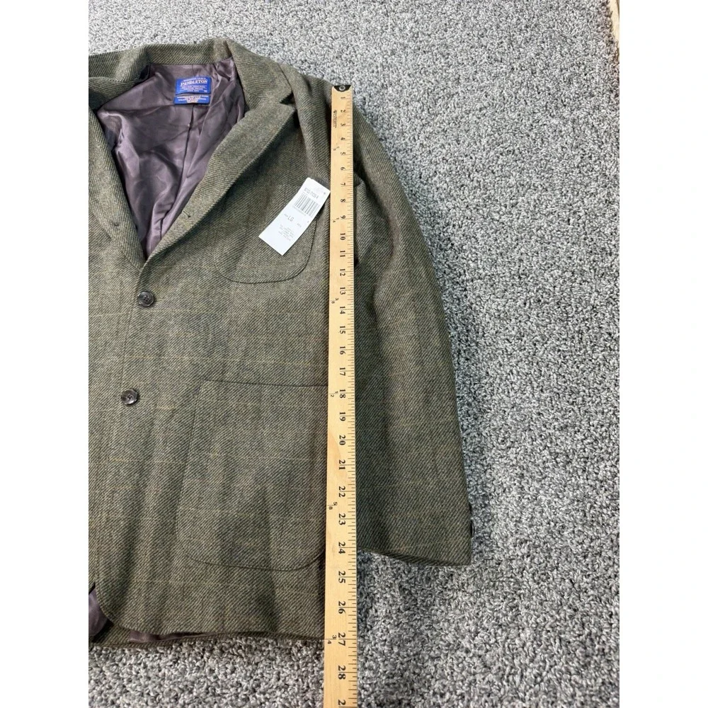 Vintage Pendleton Wool Blazer Men's Size Large Green NWT